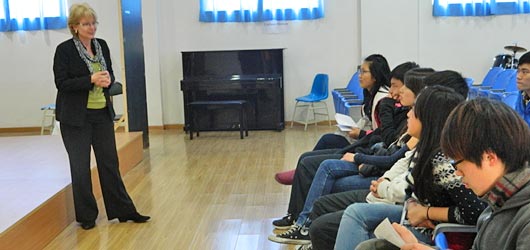  美國(guó)科羅拉多大學(xué)訪問(wèn)我校國(guó)際項(xiàng)目部 