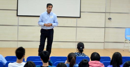 美國(guó)拉法耶特學(xué)院訪問(wèn)我校國(guó)際項(xiàng)目部