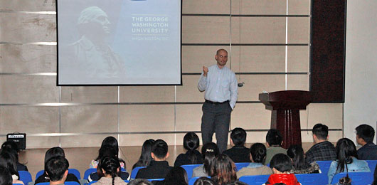  美國(guó)喬治華盛頓大學(xué)訪問(wèn)國(guó)際項(xiàng)目部 