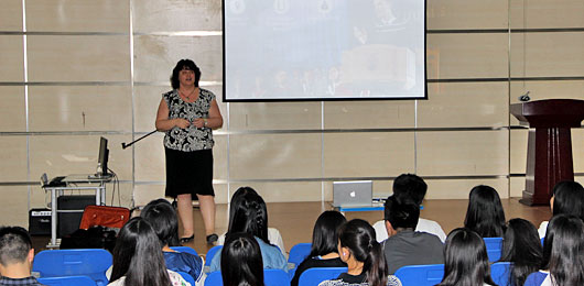  加拿大英屬哥倫比亞大學(xué)訪問我校國際項目部 