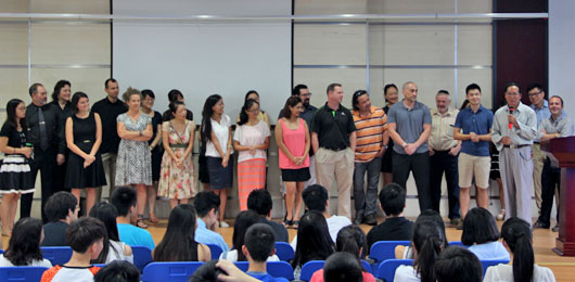  2014-2015學(xué)年國(guó)際項(xiàng)目部開(kāi)學(xué)典禮 