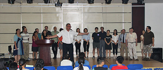  2015--2016學年融合部高中開學典禮 