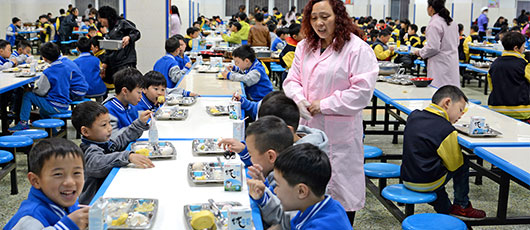  美視師一學(xué)校早餐 