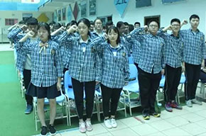 胸中有鴻鵠，壯志達(dá)青云——高2015級走進(jìn)高三誓師大會