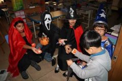  融合部萬(wàn)圣節(jié)活動(dòng)。 