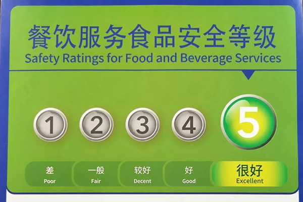 一個5級學(xué)生食堂，是如何確?！笆称钒踩l(wèi)生”的？